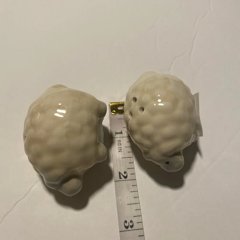 Sheep Shaped Salt and Pepper Shakers